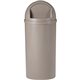 Rubbermaid Commercial Marshal Classic Container - 15 gal Capacity - Round - 15.37" Opening Diameter - 36.5" Height - Beige - 1 E