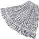 Rubbermaid Commercial 1" Headband Finish Wet Mop - Large - Antimicrobial - Synthetic Yarn - 1Each