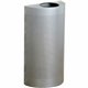 Rubbermaid Commercial Half Round Metallic Waste Receptacle - 12 gal Capacity - Semicircular - 32" Height x 18" Width x 9" Depth 