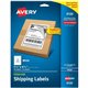 Avery Shipping Address Labels, Inkjet Printers, 50 Labels, Half Sheet Labels, Permanent Adhesive, TrueBlock (8126) - Avery TrueB