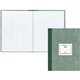 Rediform Lab Composition Notebook - 96 Sheets - Sewn - 7 7/8" x 10 1/8" - White Paper - Green Marble Cover - Recycled - 1 Each