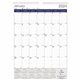 Blueline EcoLogix Wall Calendar - Monthly - 12 Month - January 2024 - December 2024 - 1 Month Single Page Layout - 12" x 17" She