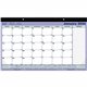 Blueline Monthly Compact Desk Pad/Wall Calendar - Monthly - 1 Year - January 2024 - December 2024 - 1 Month Single Page Layout -