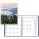 Brownline Mountain Monthly 2023 Planner - Monthly - 14 Month - December 2023 - January 2024 - Twin Wire - Nature's Hues - 8.9" H