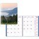 Brownline Mountain Monthly 2023 Planner - Monthly - 14 Month - December 2023 - January 2025 - Twin Wire - Nature's Hues - 11" He