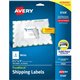 Avery TrueBlock Shipping Labels, Sure Feed Technology, Permanent Adhesive, 3-1/2" x 5" , 100 Labels (8168) - Avery Shipping Labe