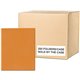 Roaring Spring Letter Pocket Folder - 8 1/2" x 11" - 50 Sheet Capacity - 2 Internal Pocket(s) - Orange - 250 / Carton