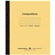 Roaring Spring Wide Ruled Flexible Cover Composition Book - 48 Sheets - 96 Pages - Printed - Sewn/Tapebound - Both Side Ruling S