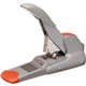 Rapid DUAX Heavy Duty Stapler - 170 Sheets Capacity - 400 Staple Capacity - Flat Clinch Stapling - Silver, Orange