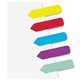 Redi-Tag Mini Arrows Removable Tags - 154 - 0.31" x 1.25" - Arrow - Yellow, Red, Blue, Mint, Purple - Writable, Removable - 154 