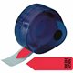 Redi-Tag Sign Here Reversible Flags In Dispenser - 120 x Red - 1.88" x 0.56" - Arrow - "SIGN HERE" - Red - Removable, Self-adhes