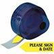 Redi-Tag Please Sign and Date Arrows In Dispenser - 120 x Yellow - 1.88" x 0.56" - Arrow - "Sign & Date" - Yellow - Removable, S