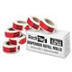 Redi-Tag Sign Here Arrow Flags Dispenser Refills - 720 x Red - 1.88" x 0.56" - Arrow - "SIGN HERE" - Red - Removable, Self-adhes