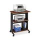 Safco Muv Three Level Adjustable Printer Stand - 175 lb Load Capacity - 3 x Shelf(ves) - 35" Height x 29.5" Width x 20" Depth - 