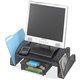 Safco Onyx Mesh Display Stand - 75 lb Load Capacity19.3" Width - Steel - Black