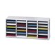 Safco Adjustable Shelves Literature Organizers - 24 Compartment(s) - Compartment Size 2.50" x 9" x 11.50" - 16.4" Height x 39.4"