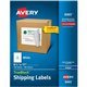 Avery Shipping Labels, TrueBlock Technology, Permanent Adhesive, 8-1/2" x 11" , 100 Labels (8465) - 8 1/2" Width x 11" Length - 
