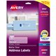 Avery Easy Peel Inkjet Printer Mailing Labels - 1 21/64" Width x 4" Length - Permanent Adhesive - Rectangle - Inkjet - Clear - F