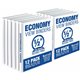Samsill Economy View Binder - 1/2" Binder Capacity - Letter - 8 1/2" x 11" Sheet Size - 100 Sheet Capacity - 3 x Round Ring Fast