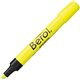 Berol Chisel Tip Water-based Highlighters - Chisel Marker Point Style - Fluorescent Yellow Water Based Ink - Fluorescent Yellow 