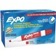 Expo Large Barrel Dry-Erase Markers - Bold Marker Point - Chisel Marker Point Style - Red - 1 Dozen