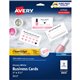 Avery Clean Edge Business Cards, 2" x 3.5" , Glossy, 200 (08859) - 110 Brightness - 8 1/2" x 11" - 83 lb Basis Weight - 227 g/m&