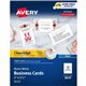 Avery Clean Edge Business Cards - 110 Brightness - 2" x 3 1/2" - Matte - 1000 / Box - Heavyweight, Rounded Corner, Smooth Edge, 