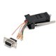 StarTech.com DB9 to RJ45 Modular Serial Adapter - Black - Convert your DB9 male connector into an RJ45 female connector