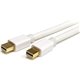 StarTech.com 6ft (2m) Mini DisplayPort Cable, 4K x2K Ultra HD Video, Mini DisplayPort 1.2 Cable, Mini DP Cable for Monitor, Whit