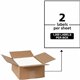 Avery Waterproof Shipping Labels with Ultrahold Permanent Adhesive, 5-1/2" x 8-1/2" , 1,000 Labels for Laser Printers (95526) - 