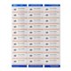 Avery TrueBlock White Shipping Labels - 1" Width x 2 5/8" Length - Permanent Adhesive - Rectangle - Laser - White - Paper - 30 /