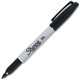 Sharpie Permanent Marker - Fine, Bold Marker Point - 1 mm Marker Point Size - Black - Black Barrel - 36 / Pack