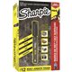 Sharpie PRO Fine Tip Permanent Markers - Fine Marker Point - 0.7 mm Marker Point Size - Black - 1 Dozen