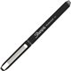 Sharpie Rollerball Pens - Fine Pen Point - 0.5 mm Pen Point Size - Needle Pen Point Style - Black - Black Barrel - 1 Dozen
