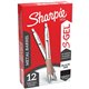 Sanford S-Gel Pen - 0.7 mm Pen Point Size - Black - Rose Gold Barrel - 1 Dozen