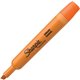 Sharpie SmearGuard Tank Style Highlighters - Broad Marker Point - Chisel Marker Point Style - Fluorescent Orange - Orange Barrel