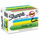 Sharpie Highlighter - Tank - Chisel Marker Point Style - Fluorescent Green - 1 / Box