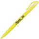 Sharpie Highlighter - Pocket - Chisel Marker Point Style - Fluorescent Yellow - 1 / Box