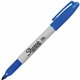 Sharpie Fine Point Permanent Marker - Fine Marker Point - 1 mm Marker Point Size - Blue - 1 / Box