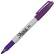 Sharpie Fine Point Permanent Marker - Fine Marker Point - 1 mm Marker Point Size - Purple - 1 / Box