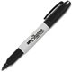 Sharpie Super Permanent Marker - Fine, Bold Marker Point - Black - 1 / Box