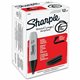 Sharpie Large Barrel Permanent Markers - Wide Marker Point - Chisel Marker Point Style - Black Alcohol Based Ink - 1 Dozen