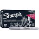 Sharpie Metallic Permanent Markers - Fine Marker Point - 0.5 mm Marker Point Size - Chisel Marker Point Style - Silver - 1 Box