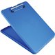 Saunders SlimMate Storage Clipboard - 0.50" Clip Capacity - Polypropylene - Blue - 1 Each
