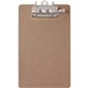 Saunders Lock-O-Matic Dual Arch Ring Archboard - 2.50" Clip Capacity - 9" x 15" - Arch - Hardboard - Brown - 1 Each