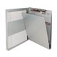 Saunders Snapak Side-open Storage Form Holder - 0.50" Clip Capacity - Storage for 30 Sheet - Side Opening - 8 1/2" x 12" - Alumi