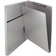 Saunders Snapak Side-open Storage Form Holder - 0.50" Clip Capacity - Storage for 30 Sheet - Side Opening - 8 1/2" x 14" - Alumi