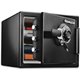 Sentry Safe Large Fire/Water Safe - Combination Lock - Water Resistant, Fire Resistant - Overall Size 13" x 16" x 19" - Black
