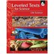 Shell Education Life Science Leveled Texts Book Printed/Electronic Book - 144 Pages - Shell Educational Publishing Publication -
