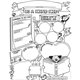 Scholastic 3-6 Class Kindness Personal Poster - 9.2" Width x 7" Height - Black, White